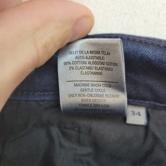 Joe's Jeans Mens 34x33 Blue The Slim Fit Straight Leg Stretch Dark Wash Denim - Picture 6 of 12